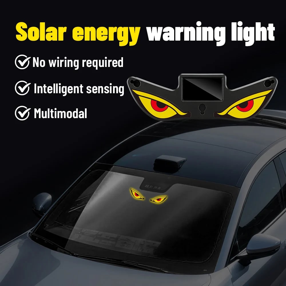 🔥Special Sale - 50% OFF😈Solar Demon Eye LED Car Window Light - stavogue