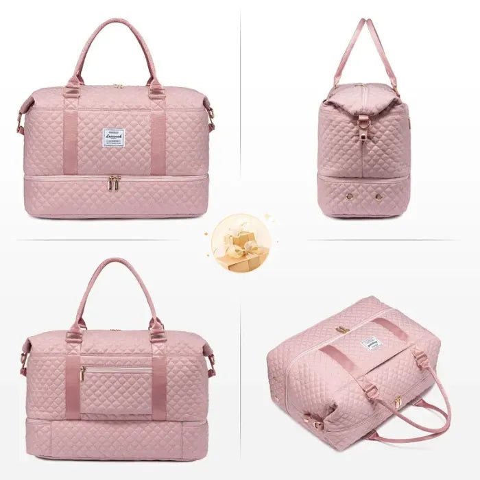 🌸Spring Fresh Sale - 40% OFF✨LOVEVOOK Weekender Bag Travel Duffel Bag with Shoe Compartment and Toiletry Bag - stavogue