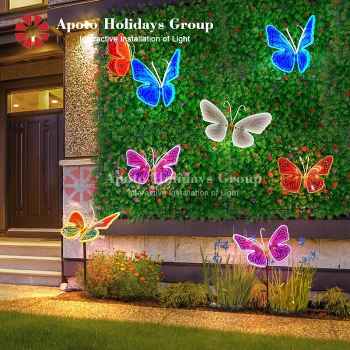 🔥🌸Spring Special Sale 49% OFF🦋APOTO LED Butterfly Lights - Waterproof Indoor & Outdoor Decorative Lights - stavogue