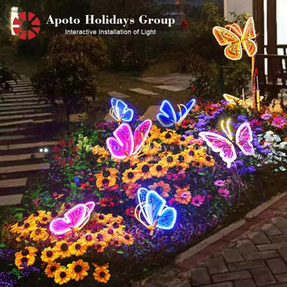🔥🌸Spring Special Sale 49% OFF🦋APOTO LED Butterfly Lights - Waterproof Indoor & Outdoor Decorative Lights - stavogue