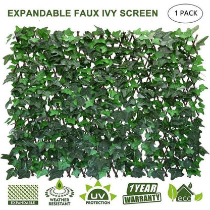 🔥🌸Spring Special Sale 49% OFF💐Uhair Privacy Fence Expandable Screen for Balcony Patio Outdoor,Decorative Faux Ivy Fencing Panel - stavogue