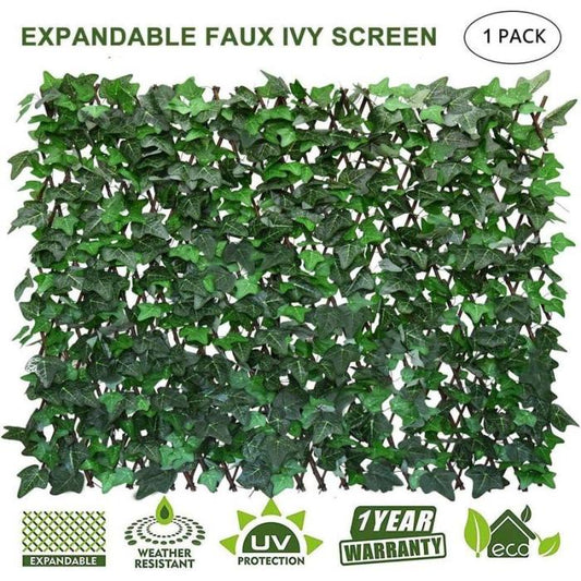 🔥🌸Spring Special Sale 49% OFF💐Uhair Privacy Fence Expandable Screen for Balcony Patio Outdoor,Decorative Faux Ivy Fencing Panel - stavogue