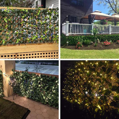 🔥🌸Spring Special Sale 49% OFF💐Uhair Privacy Fence Expandable Screen for Balcony Patio Outdoor,Decorative Faux Ivy Fencing Panel - stavogue
