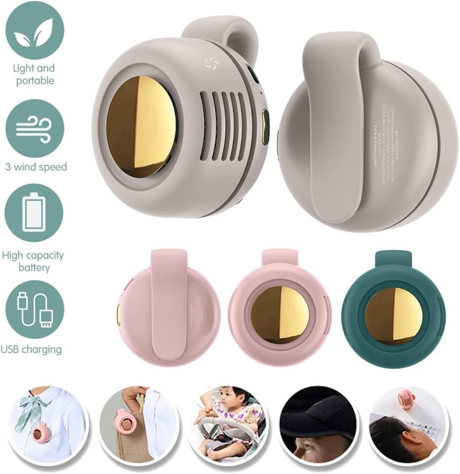 🔥Summer Bash 49% OFF🌊Portable Silent Mini Bladeless Electric Fan - stavogue