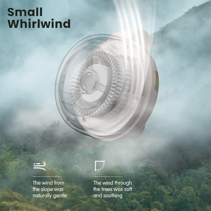 🔥Summer Bash 49% OFF🌊Portable Silent Mini Bladeless Electric Fan - stavogue