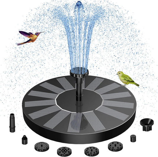 🔥Summer Flash Sale 50% Off🌊Solar Bath Fountain with 6 Nozzle💦 - stavogue