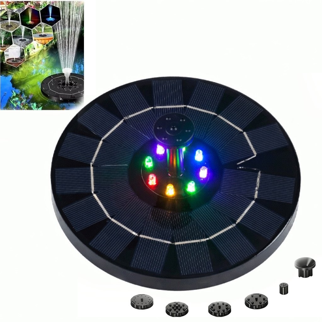 🔥Summer Flash Sale 50% Off🌊Solar Bath Fountain with 6 Nozzle💦 - stavogue