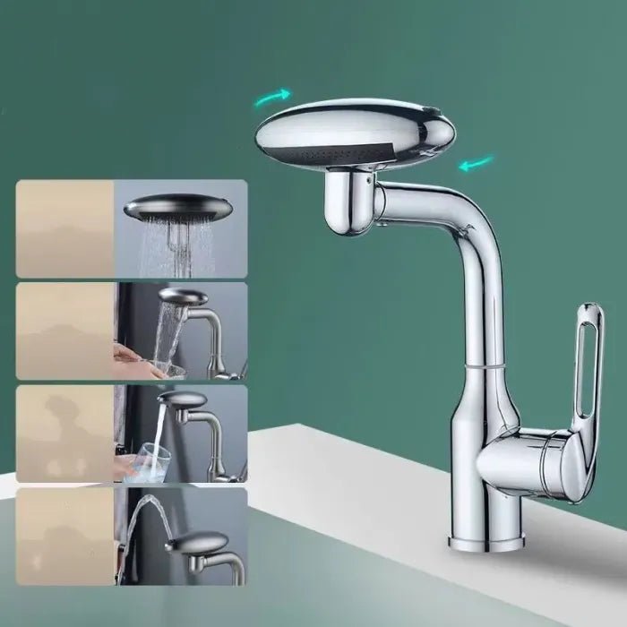 🔥Summer Hot Sale 49% OFF🔥4 Modes Splash Proof Rotatable Rotary Faucet - stavogue