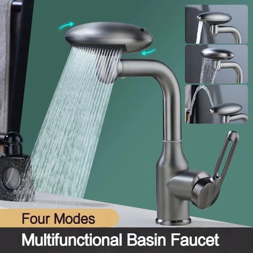 🔥Summer Hot Sale 49% OFF🔥4 Modes Splash Proof Rotatable Rotary Faucet - stavogue