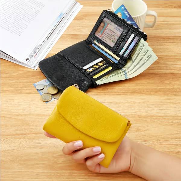 🔥Summer Hot Sale 49% OFF🔥Unisex Pebble Leather Wallet - stavogue