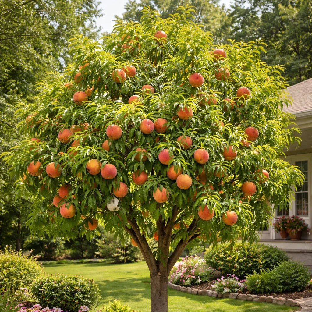 🔥Summer Special Sale🍑Sweet Honey Peach Tree Sapling，Ready - to - Plant for Home Garden（90% survival rate）🌱 - stavogue