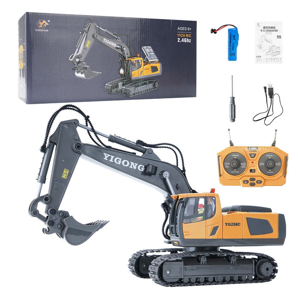 🔥The Best Children's Day Gifts For Kids🎁Hydraulic Full Metal Excavator G308H 1/14 RTR🚜 - stavogue