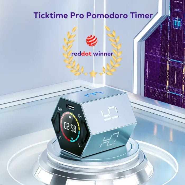 Ticktime Pomodoro Timer Cube, Productivity Timer - stavogue