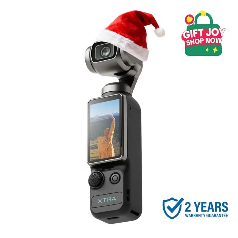 🎅Year - end Promotions🔥Xtra Muse 4K/120fps Pocket Gimbal Vlogging Camera with 1" CMOS Sensor📸 - stavogue